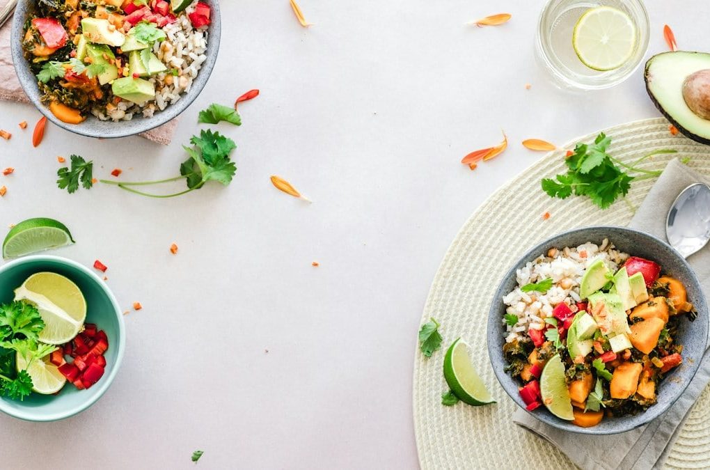Sweet potato and kale bowl