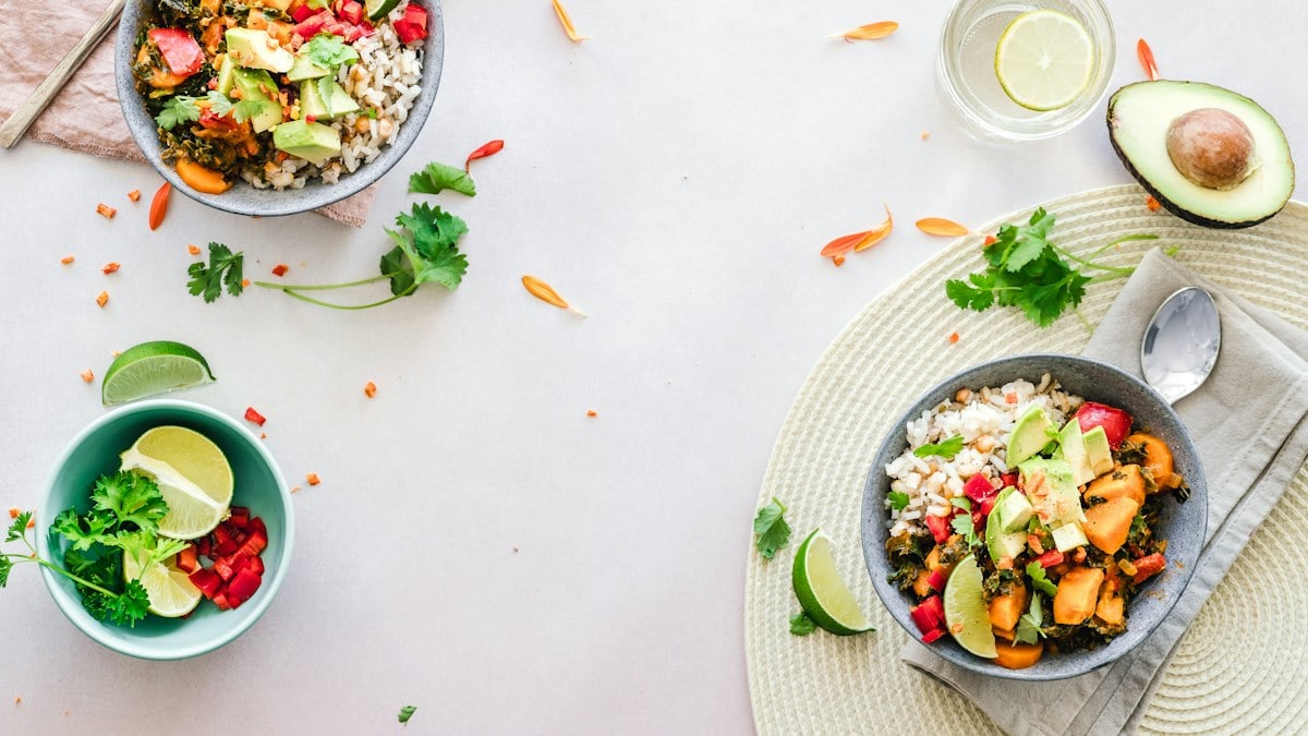 Sweet potato and kale bowl